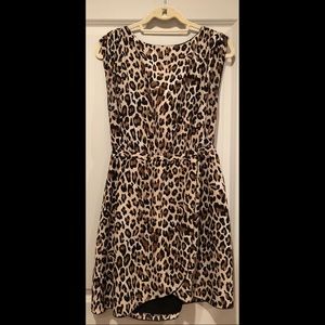 animal print cocktail dress